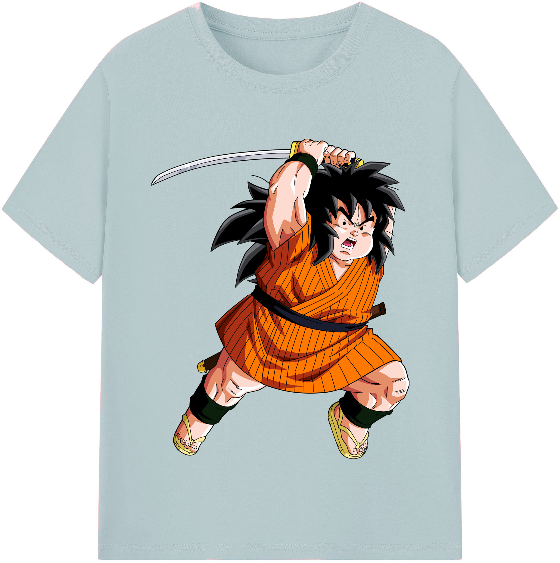 （画像用） ドラゴンボール やじろべえ DRAGON BALL Yajirobe 綿100％半袖Tシャツ（フロントプリント）